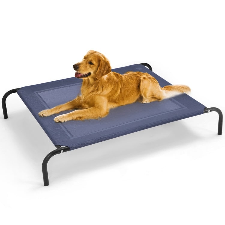 Elevated Pet Bed for Medium Large Dogs - 52" x 36" x 8" (L x W x H)