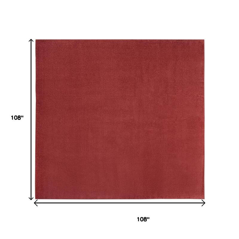 HomeRoots Contemporary Square Outdoor Rug - 9' Square