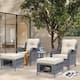 Option Beige-Gray Rattan