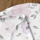preview thumbnail 4 of 4, Watercolor Floral Collection Girl Baby Cocoon and Beanie Hat Sleep Sack - 2pc Set - Purple Pink Grey Boho Shabby Chic Flower
