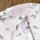 preview thumbnail 4 of 4, Sweet Jojo Designs Watercolor Floral Nursing Breastfeeding Pillow Cover Case (Pillow Not Included) Purple Pink Grey Boho Shabby