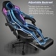 preview thumbnail 25 of 29, Bossin Gaming Chairs with Footrest, Big and Tall Chair 400 Capacity, Racing Style Computer Chair with Ergonomic Lumbar Support