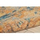 preview thumbnail 14 of 22, Nourison Passion Distressed Persian Antique Gold Teal Area Rug