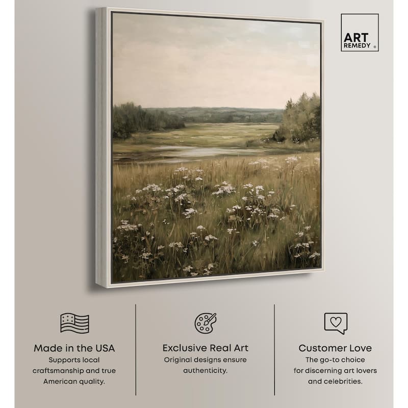 Marshland Whispers Canvas by Art Remedy