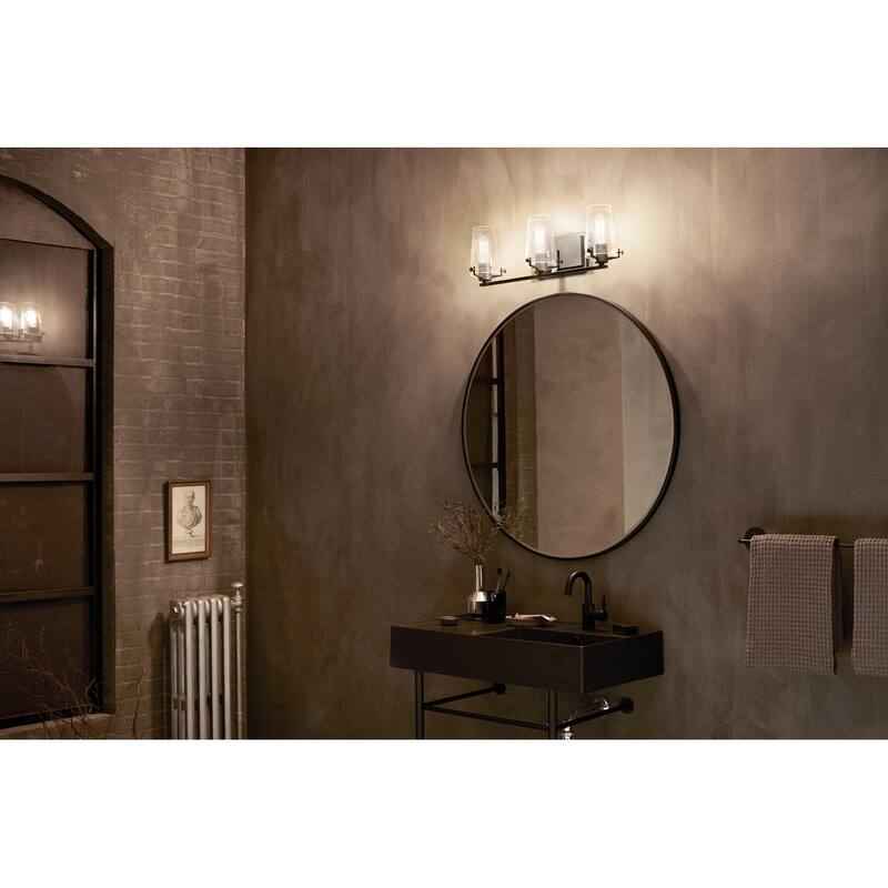 Kichler Lighting Alton 3-Light Vanity Light Black