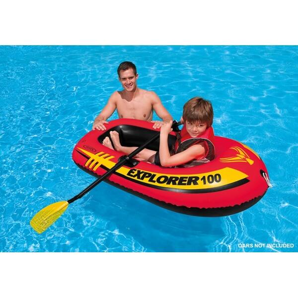 Intex 529ep Explorer 100 1 Person Inflatable Boat 58 X 33 X 14 Overstock