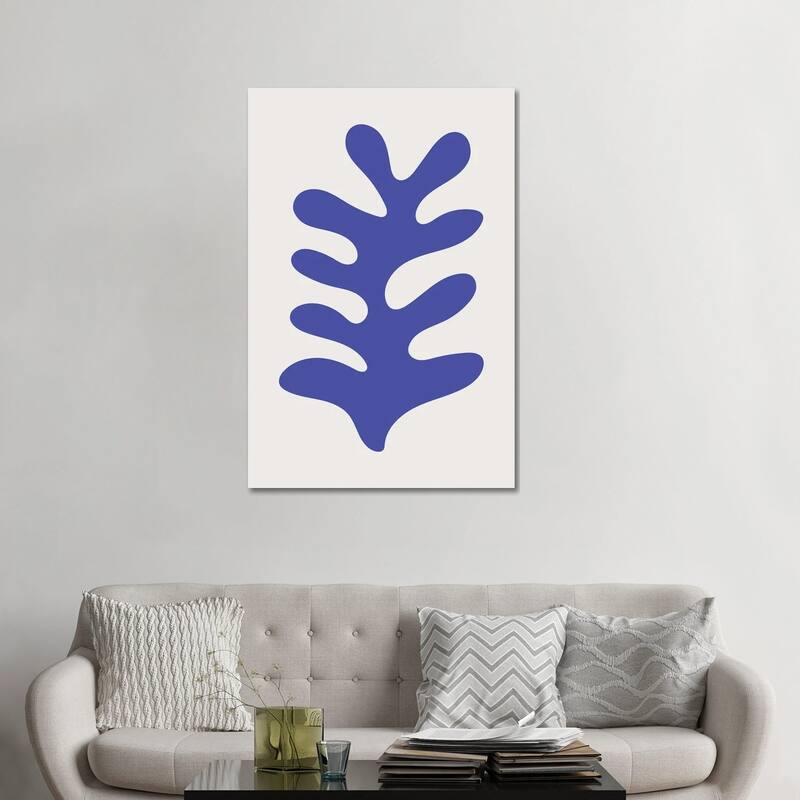 iCanvas "Henri Matisse Blue Collection III" by Jay Stanley Canvas Print - 48x32x1.5