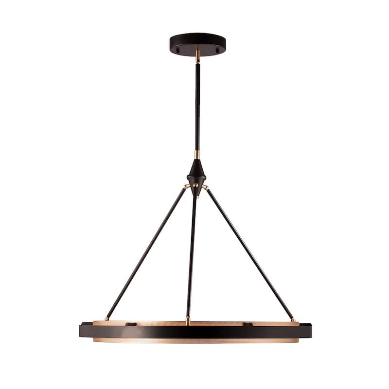 Alora Lighting PD302732GS Duo 32" Wide LED Drum Chandelier