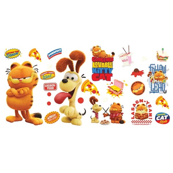 slide 2 of 6, The Garfield Movie Wall Decals by RoomMates