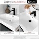preview thumbnail 44 of 47, STYLISH Pop-Up Bathroom Sink Drain with Overflow (Set of Two)