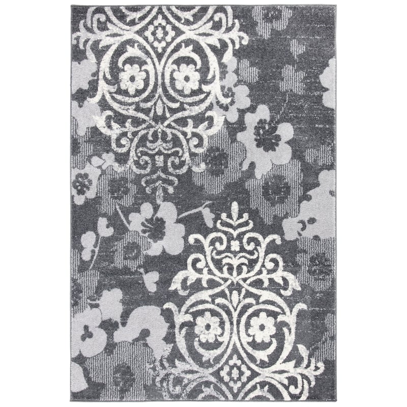 SAFAVIEH, Adirondack Rena Damask Floral Distressed Rug
