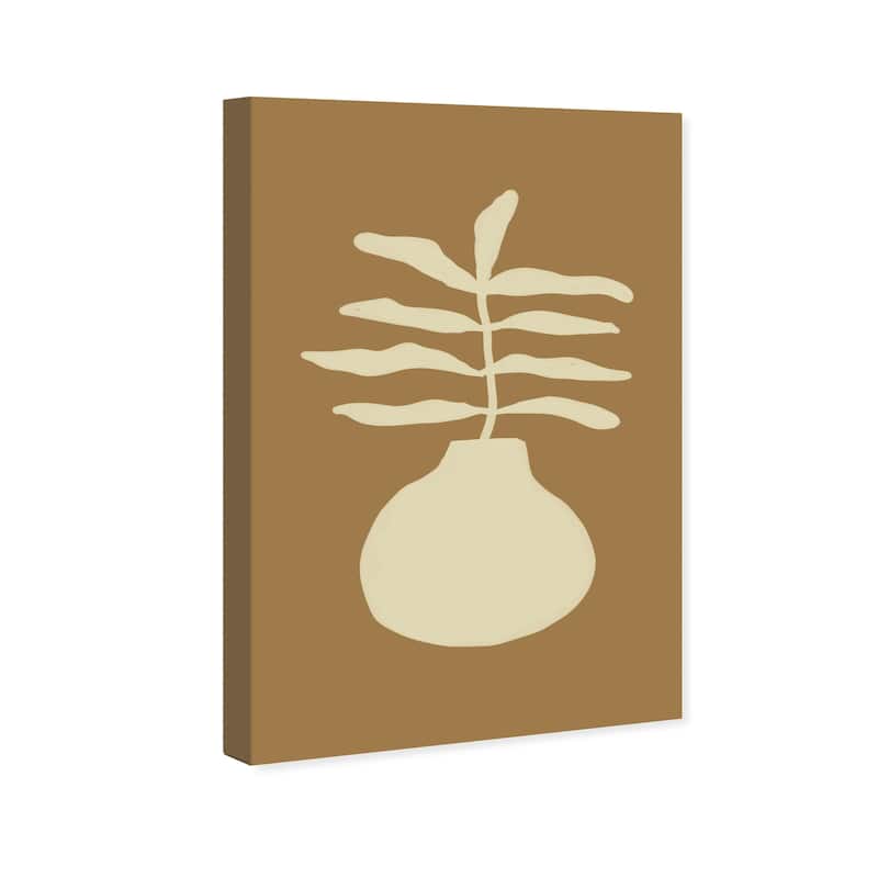 Wynwood Studio Canvas Floral and Botanical Organic Produce Brown and Modern & Contemporary Wall Art Canvas Print