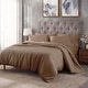 preview thumbnail 5 of 4, Superior Egyptian Cotton 400 Thread Count Solid Duvet Cover Set