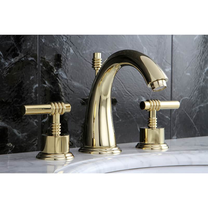 Milano 8 in. Widespread Bathroom Faucet