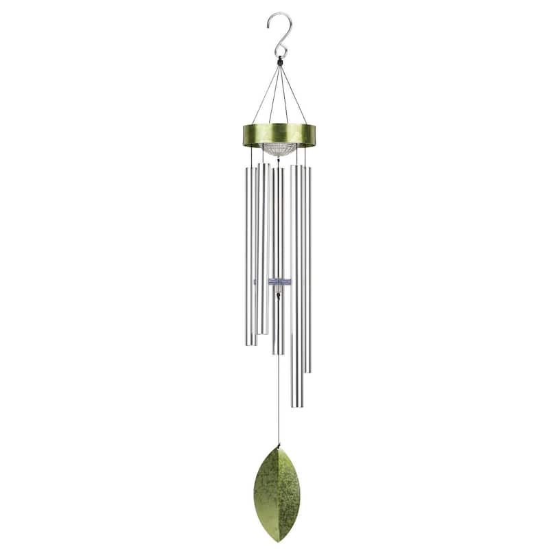 Solar Chime 42 - Green - 5.5"x5.5"x42"