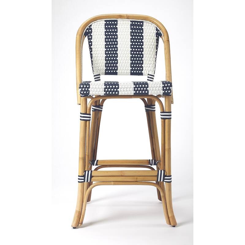 Lila Rattan 28" Bar Stool