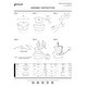 preview thumbnail 8 of 13, Glitzhome 32-inch Farmhouse Rustic Two Tier Metal Enamel Fountain