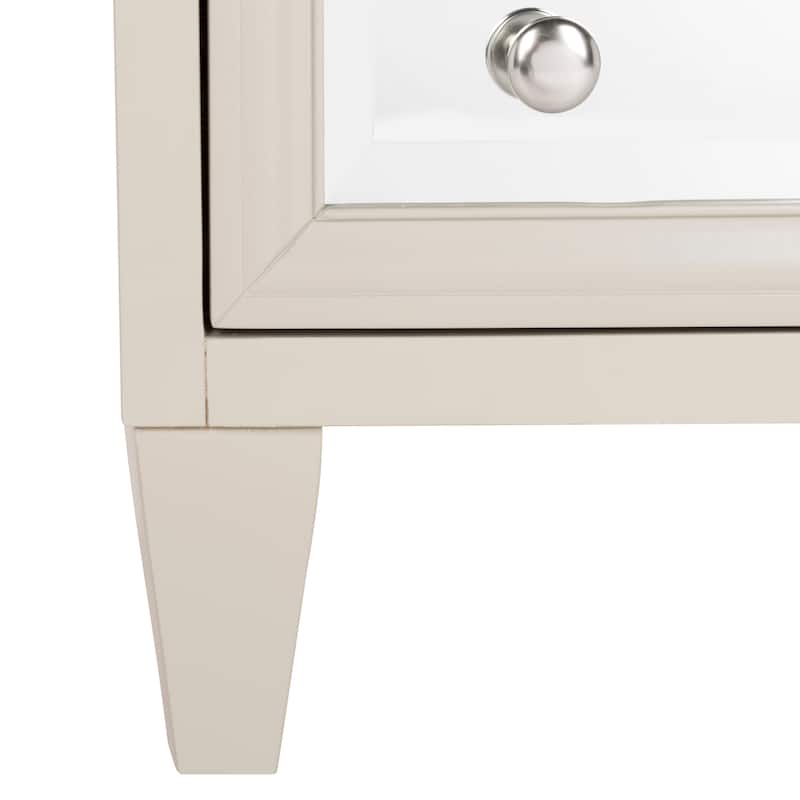 SAFAVIEH Dellia 3-Drawer Black Storage Chest