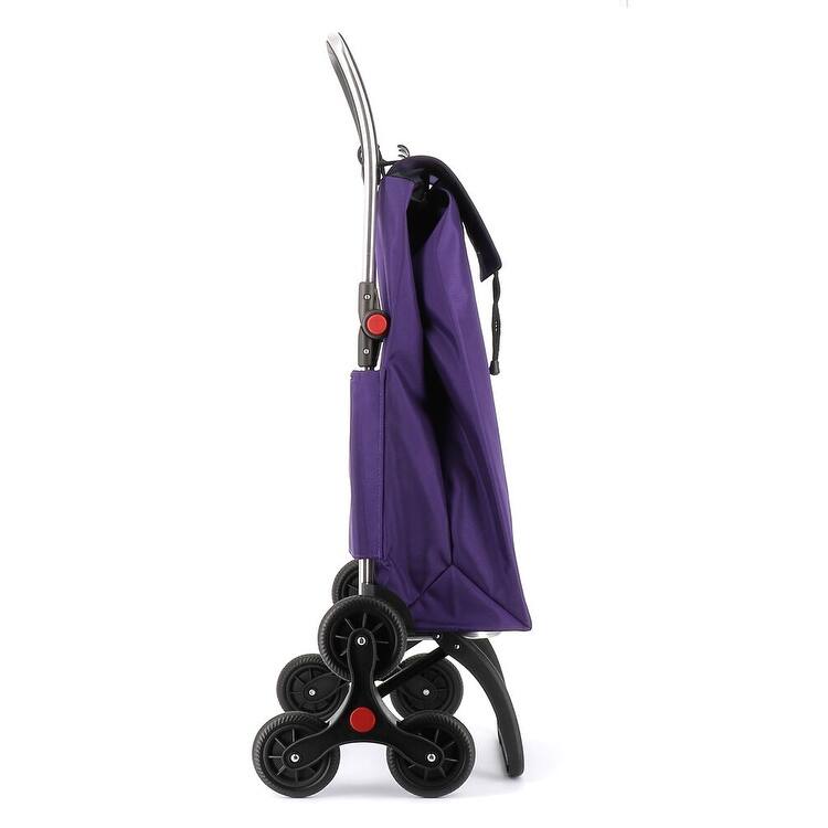 Shopping Trolley Rolser I-Max MF 6 Wheel Stair Climber Foldable - 19.1"W x 42.32"L x 15.16"H