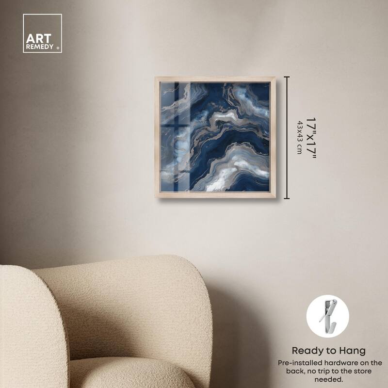 Deep Sea Geode I Shadowbox by Art Remedy