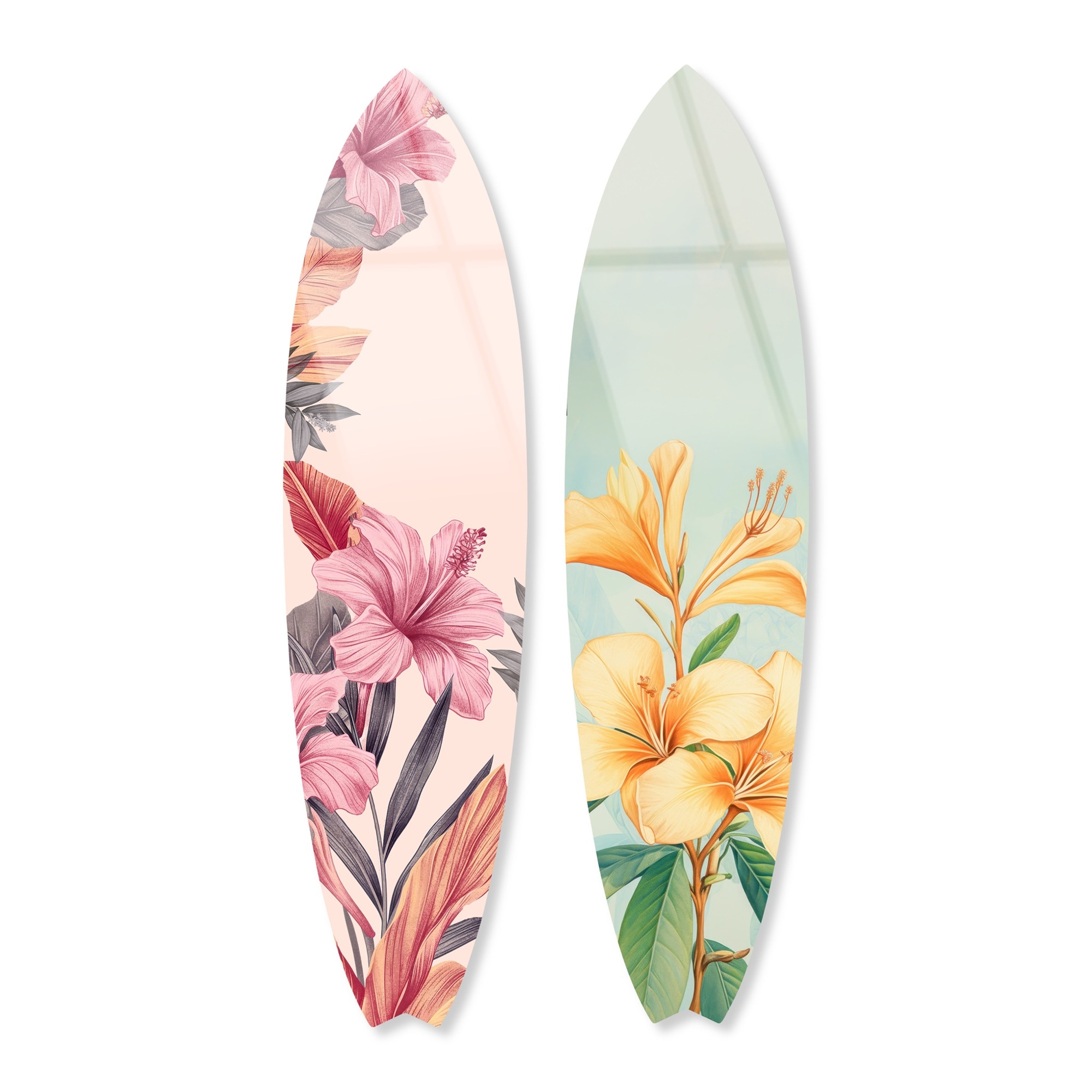 Pastel surfboard top