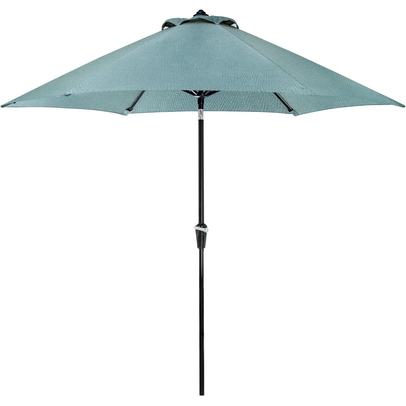 9 ft. Outdoor Umbrella with UV Resistant PVC Canopy, Aluminum Frame, and Adjustable Features