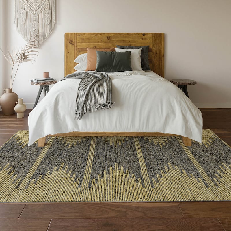 Premium Washable Super Soft Modern Century Mayfield Rug