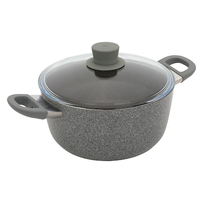 ZWILLING Parma Plus 4.8-qt Aluminum Nonstick Dutch Oven with Lid - Grey