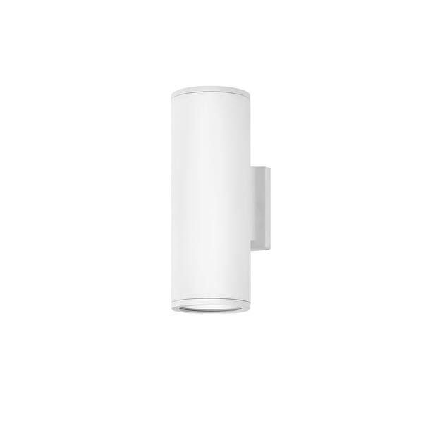 slide 2 of 3, Hinkley Silo Small Up/Down Light Wall Mount Lantern