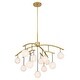 preview thumbnail 6 of 4, Minka Lavery 3748 Curven 13 Light 42" Wide Abstract Globe Chandelier