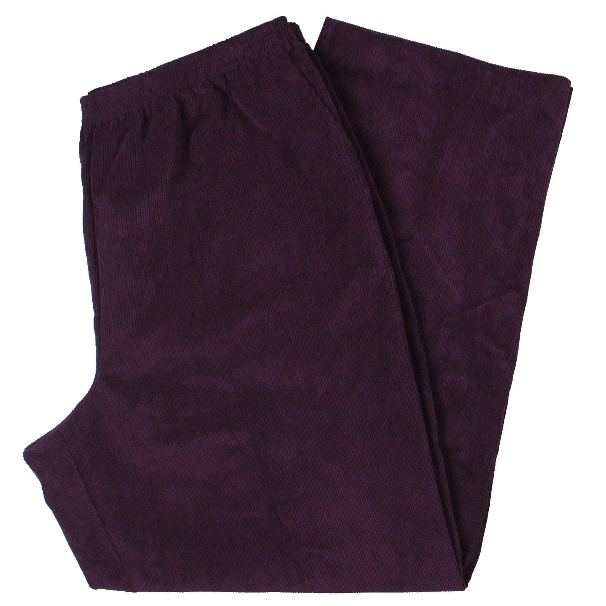 alfred dunner corduroy pants plus size