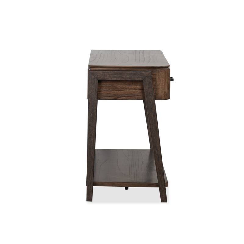 Magnussen Home Hallie Milk Chocolate and Dark Chocolate Rectangular Sofa Table - 54''W x 17''D x 28''H