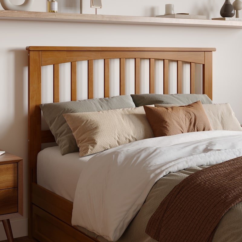 Everett Platform Bed with Panel Footboard and Storage Drawers