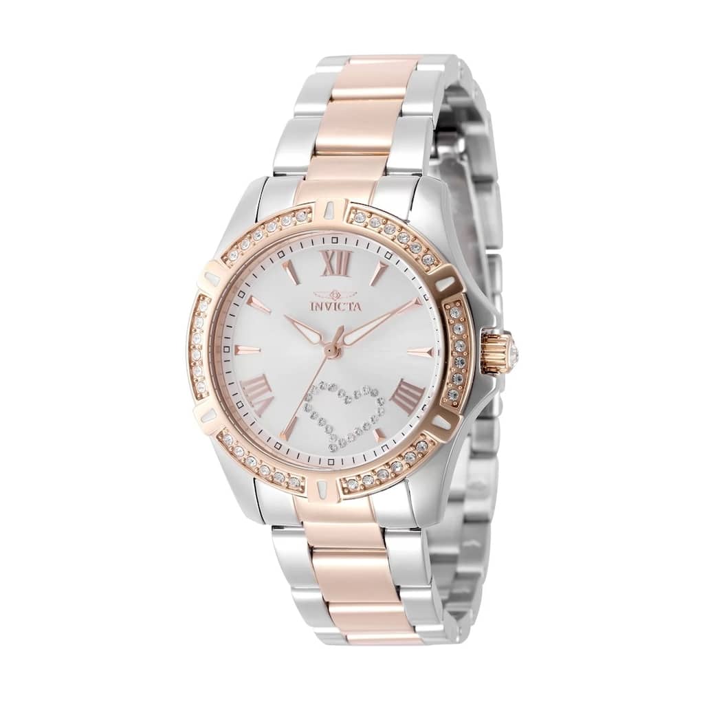 Invicta Women's 49893 Angel Quartz PC21J Silver Dial Watch