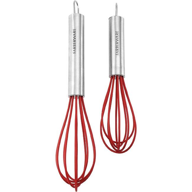 Farberware Set of 2 Professional Silicone Mini Whisks