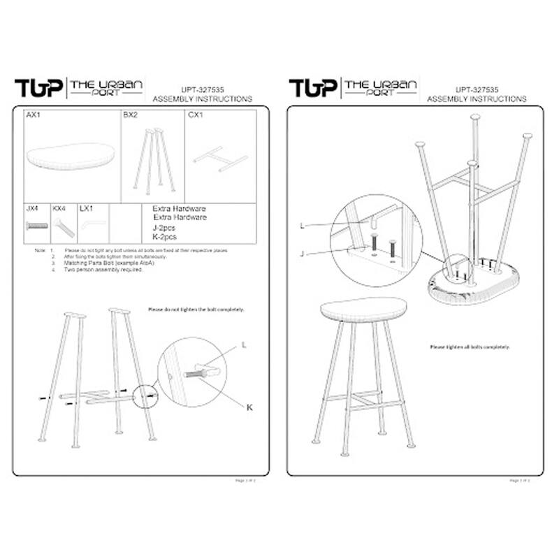 Elira 24" Backless Counter Stool with Mango Wood Saddle Seat, Black Iron Legs, Gold Footrest