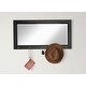 preview thumbnail 6 of 28, The Gray Barn Victorville Pub Mirror with 5 Metal Hooks - 36x18