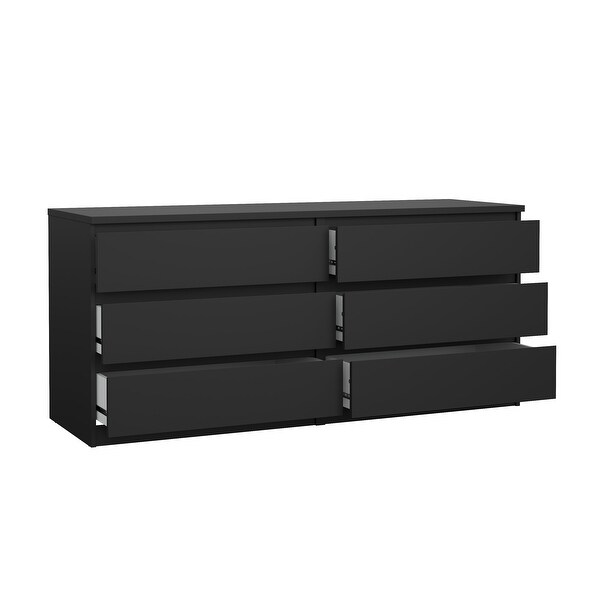 Porch & Den McKellingon 6-drawer Double Dresser - Bed Bath