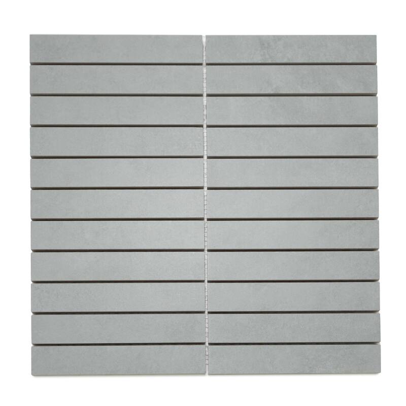 Foundry 1x6 Matte Porcelain Subway Mosaic Tile - Floor, Wall, Backsplash