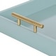 preview thumbnail 36 of 131, Kate and Laurel Lipton Metal Handle Decorative Tray