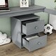 preview thumbnail 5 of 28, Kid Bed Frame Wood Twin Loft Bed with Under-bed Built-in Desk and Storage Cabinet