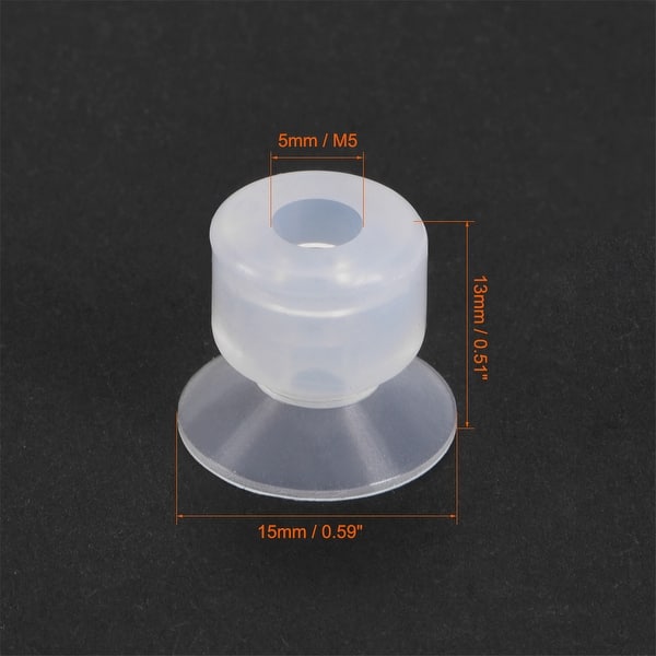 4 Pcs Silicone Suction Cups