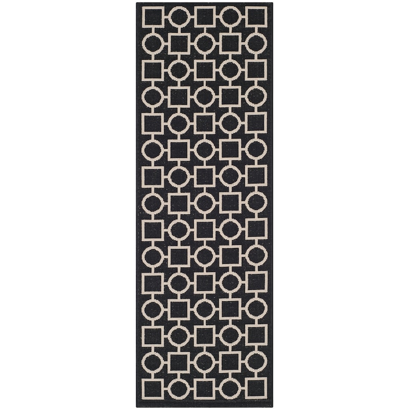 SAFAVIEH Courtyard Sharlene Indoor/ Outdoor Waterproof Patio Backyard Rug