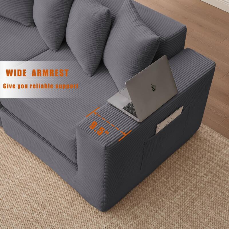 10-in-1 Convertible Sofa Sectional