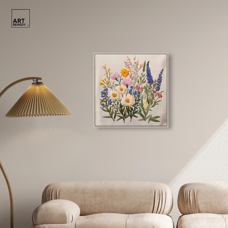 Needlepoint Prairie Posy Canvas by Art Remedy