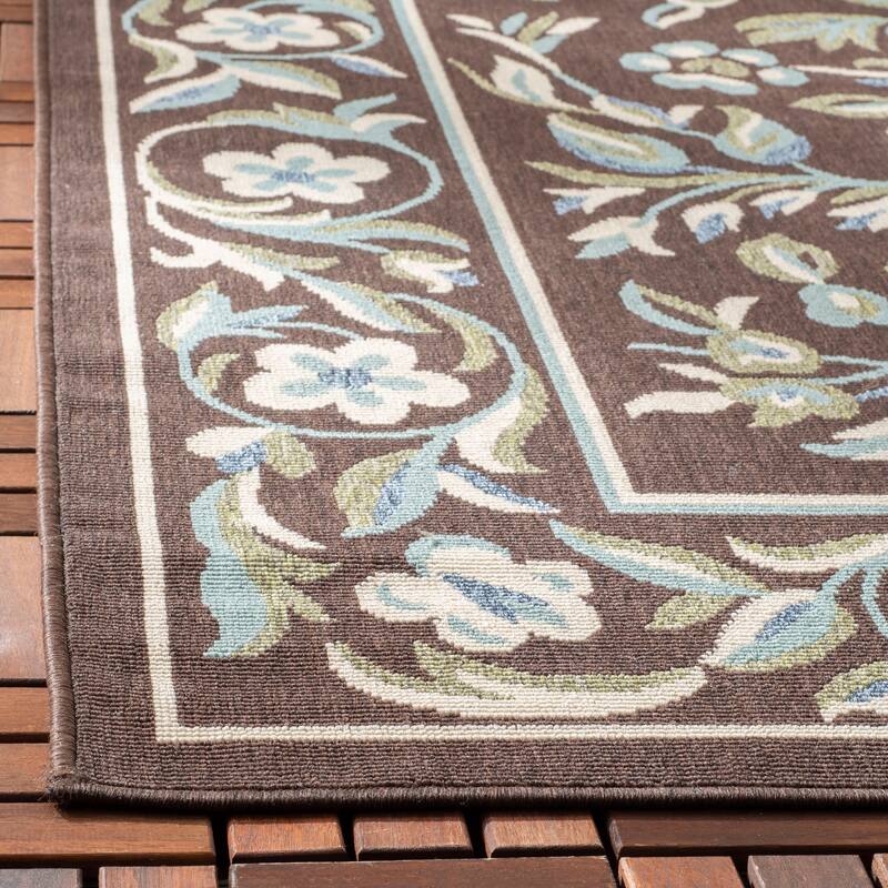 SAFAVIEH Veranda Hripsik Indoor/ Outdoor Waterproof Patio Backyard Rug