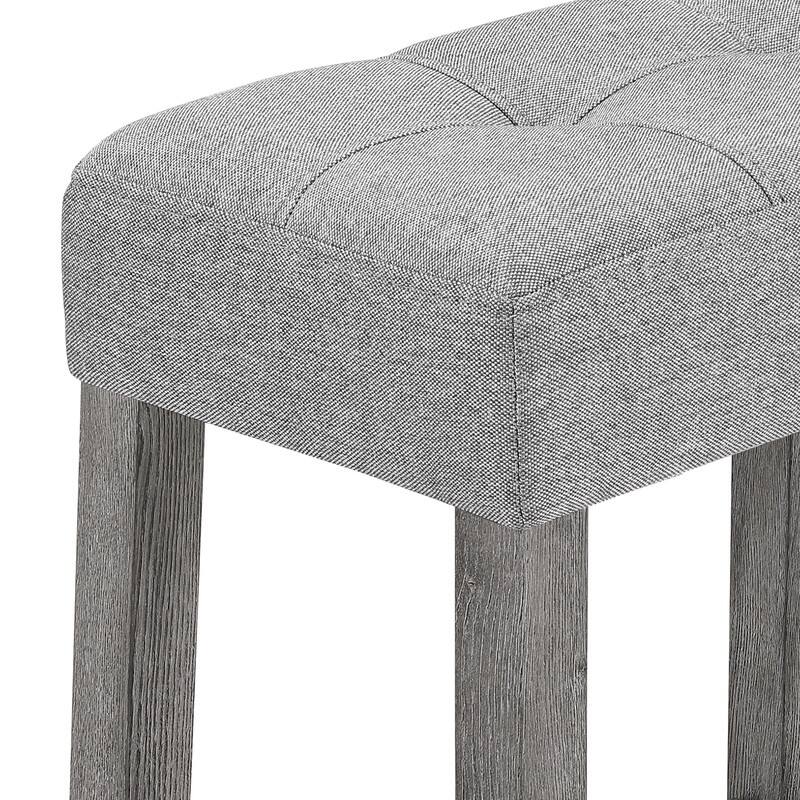 Bar Table Set with 3 Stools and Power Outlet