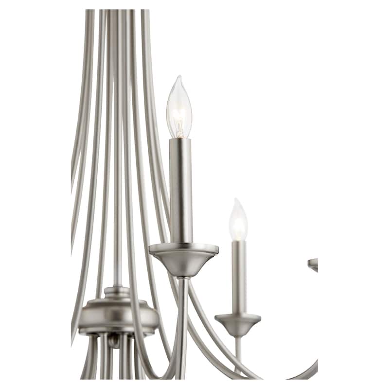 Quorum International Brooks 8 Light 29" Wide Chandelier