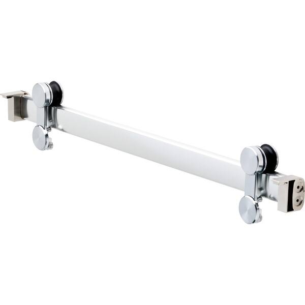 Delta Sd3956992 Classic 48 Wide Sliding Frameless Shower Door With Chrome Overstock 29568128