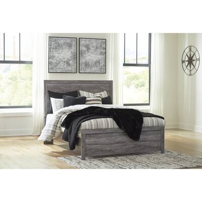 Signature Design by Ashley Bronyan Dark Gray Panel Bed